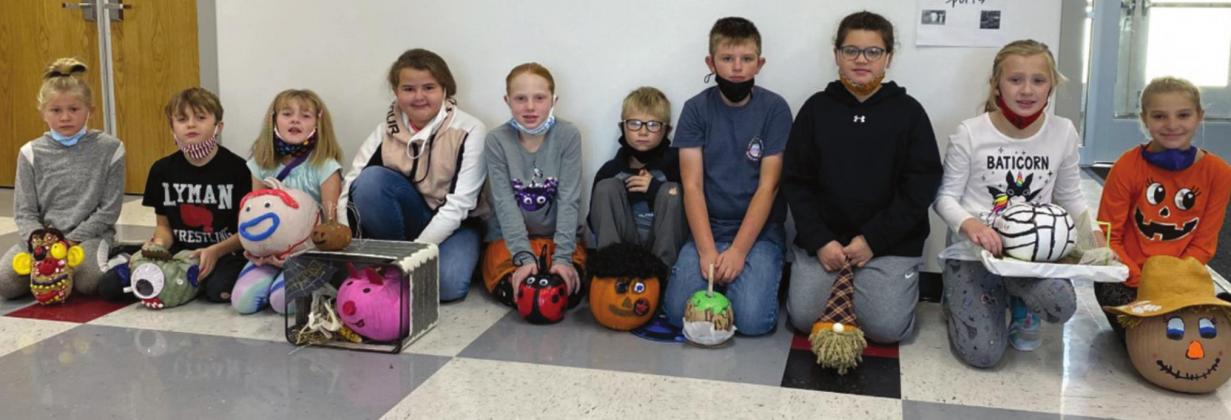 Lyman Elementary Halloween Pumpkin Contest Winners