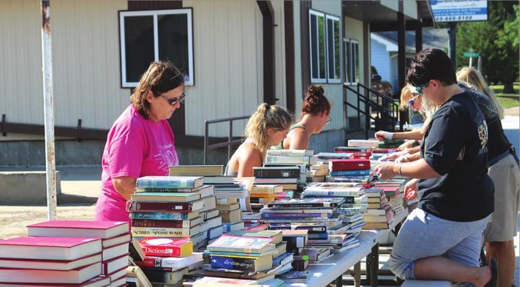 Book sale held at Presho Library