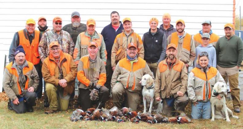 A cool, chilly day of pheasant hunting